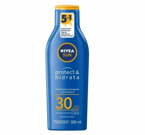 Protetor solar Nívea Sun protect & hidrata FPS30 100ml