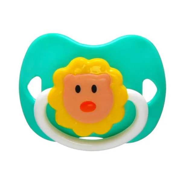Chupeta Bichos Kitstar Leão Silicone Ortodôntico Tamanho 2 +6 meses