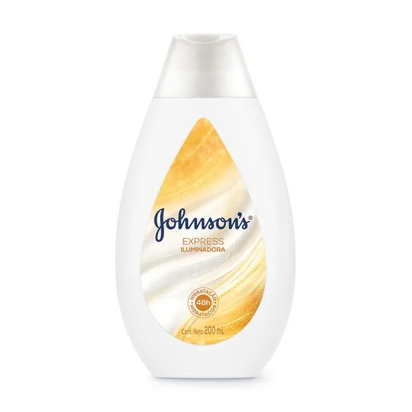 Hidratante Beauty Express Johnson's Soft Iluminadora 200ml Lo??o Hidratante Johnsons Iluminadora 200ml
