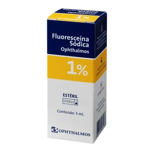 Fluoresceína Frasco Com 3Ml
