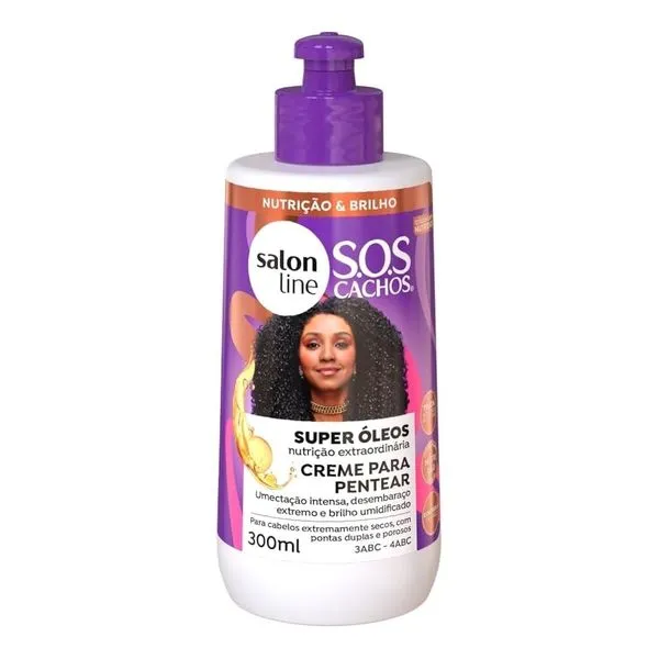 Creme para Pentear Salon Line Sos Super Óleos 300ml