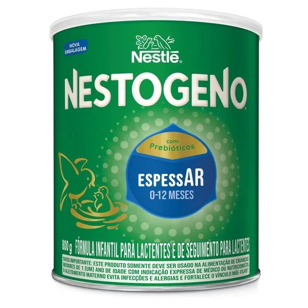 Fórmula Infantil Nestogeno EspessAR de 0 a 12 meses 800g