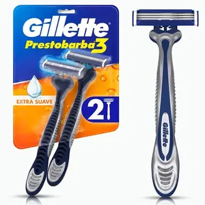 Aparelho de Barbear Gillette Prestobarba3 Extra Suave 2 Unidades