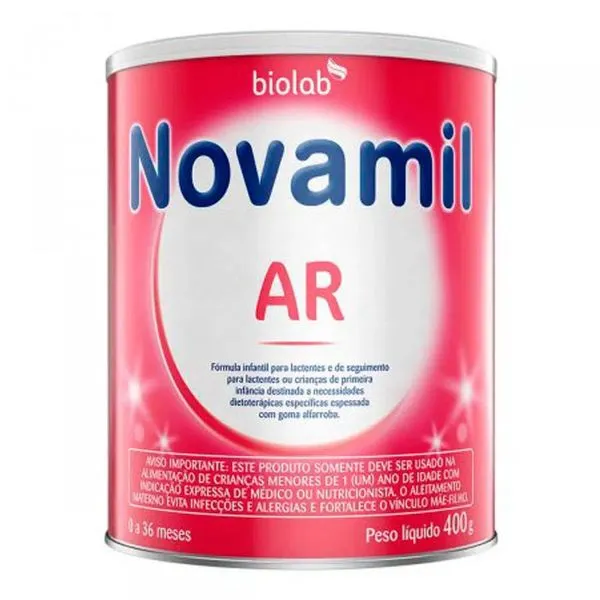 Fórmula Infantil Novamil AR Biolab Sanus 400g