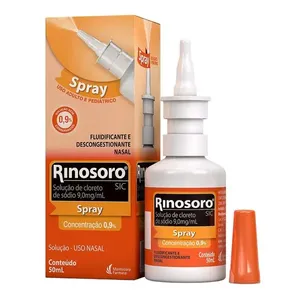 Descongestionante Rinosoro Jet Sic 0,9% 50ml Solução Nasal Spray