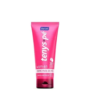 Desodorante para os Pés Tenys Pé Woman Antisséptico Creme Hidratante 100g
