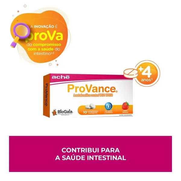 ProVance 100000000UFC Sabor Morango 10 Comprimidos Mastigáveis