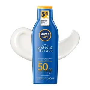Protetor Solar Protect & Hidrata FPS 50 Nivea Sun 200ml PROT NIVEA FPS50 200ML PROTECT & HIDRATA