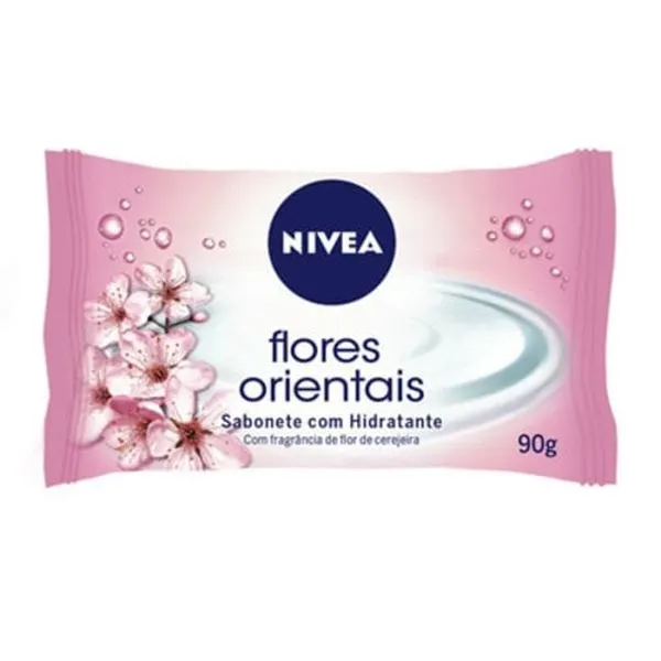 Nivea Sabonete Hidratante Flores Orientais 90G @