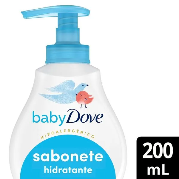 Sabonete Líquido Dove Baby Hidratação Enriquecida 200ml