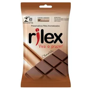 Preservativo Rilex Chocolate 3 Unidades