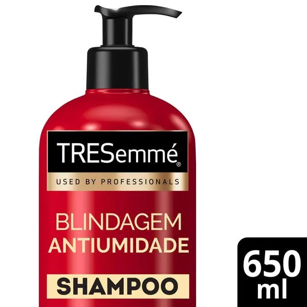 Shampoo TRESemmé Blindagem Antiumidade Queratina e Ácido Hialurônico 650ml