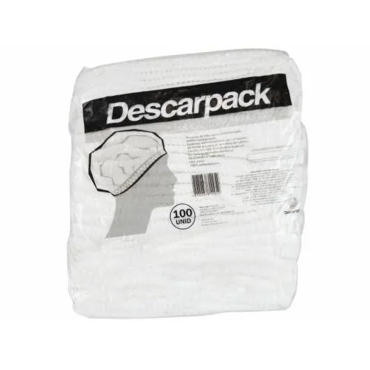 Touca Sanfonada Descarpack Elástico 100 Unidades
