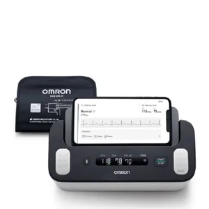 Aparelho de Pressão Braço Omron HEM-7530 COMPLETE com ECG Portátil Profissional