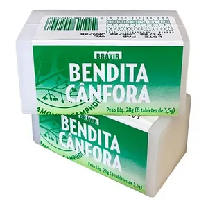 Cânfora Bravir Bendita Cânfora 8 Tabletes