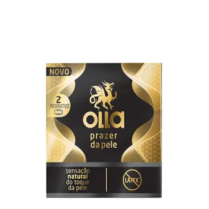 Preservativo Olla Prazer da Pele 2 Unidades
