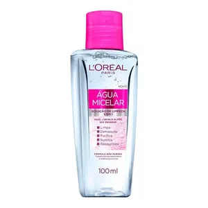 Água Micelar Loreal Paris Solução de Limpeza 5 em 1 - 100ml