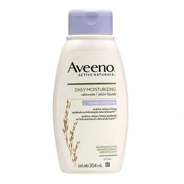 Sabonete Líquido Aveeno Lavanda e Ylang-Ylang 354ml