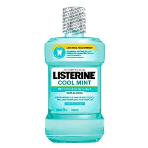 Enxaguante Bucal Listerine Zero 500ml Enxaguante Bucal Listerine Cool Mint Sem Álcool 500mL