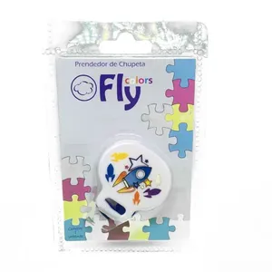 Prendedor de Chupetas Fly Colors Decorada 1 unidade