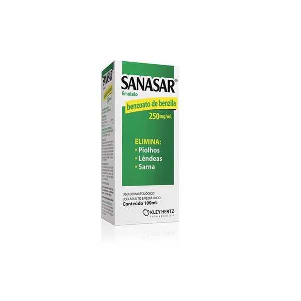 Sanasar 250mg/ml Emulsão Dermatológica 100ml