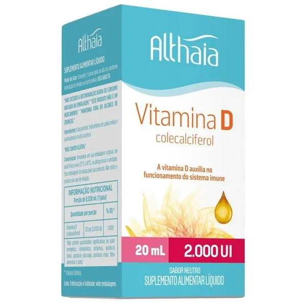 Vitamina D 2000UI Althaia 20ml