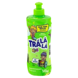 Creme Pentear Infantil Trá Lá Lá Kids 300ml Antifrizz Tra La La Hidratação Creme Pentear Trala Frizz 300Ml - Tra La La