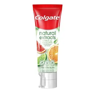 Pasta de Dente Colgate Natural Extracts Reinforced Defense Citrus e Eucalipto 90g