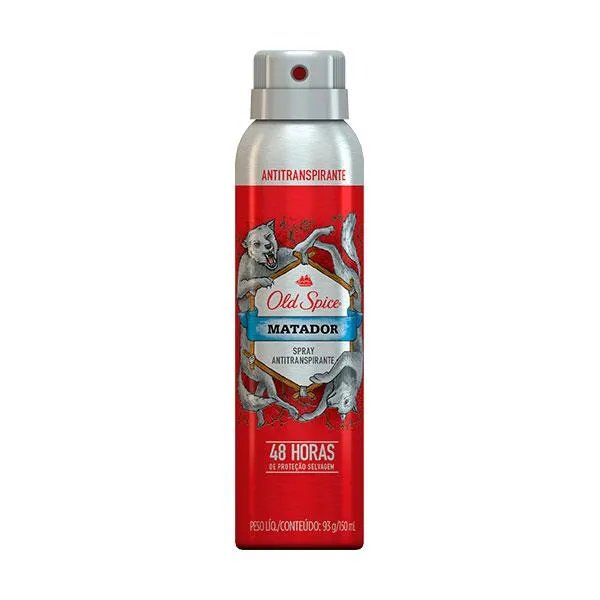 Desodorante Old Spice Aerosol Matador 48h 150ml