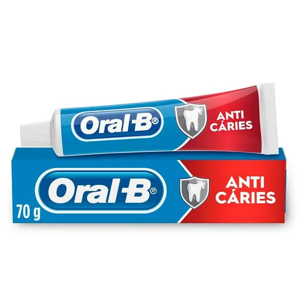 Pasta de Dente Oral-B Anticáries Menta Suave 70g