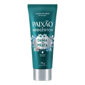Loção Hidratante para as Mãos Paixão & Bridgerton Dama de Prata com Amêndoas 75g