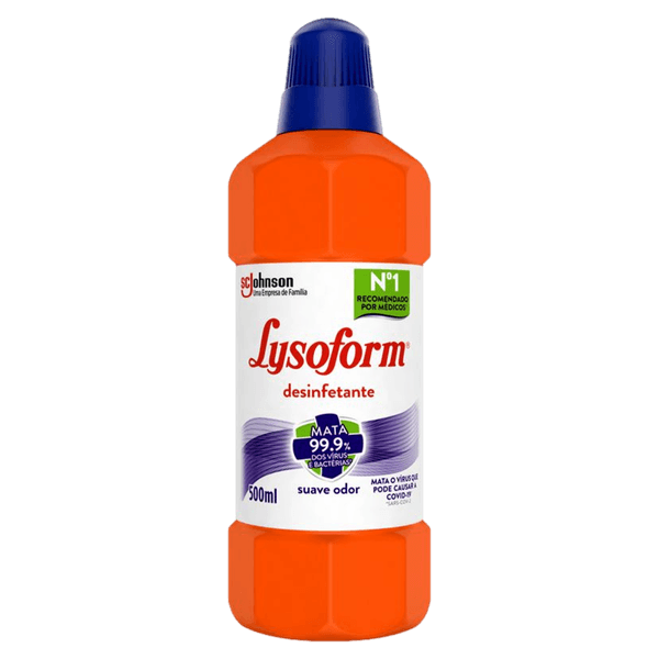 Desinfetante Líquido Lysoform Suave Odor 500ml