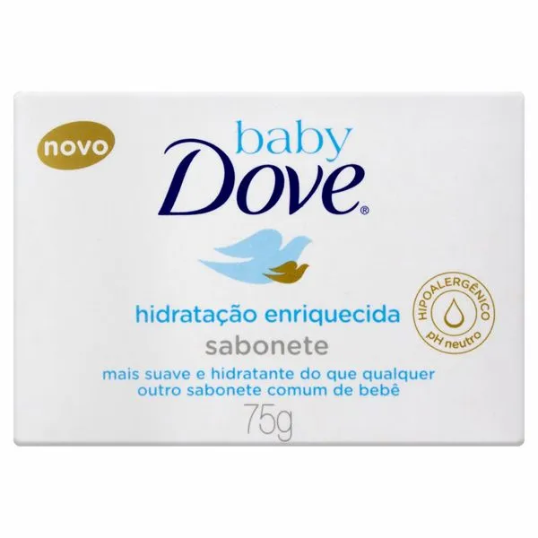 Sabonete em Barra Dove Baby Hidratação Enriquecida 75g