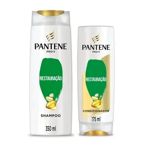 Kit Shampoo Pantene Pro-V Restauração 350ml 1 Uni + Condicionador Pantene Pro-V Restauração 175ml 1 Uni