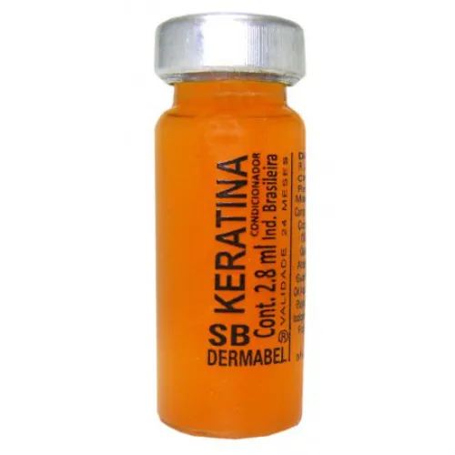 Ampola De Tratamento Dermabel Keratina 2,8ml