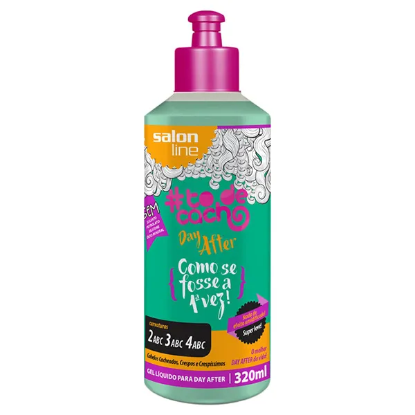 Gel Líquido Day After To de Cacho 320ml - Salon Line Gel Líquido Salon Line Day After 300G - Salon Line To De Cacho