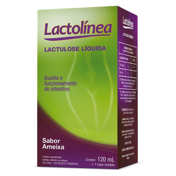 Lactolinea Solução Ameixa 120ml