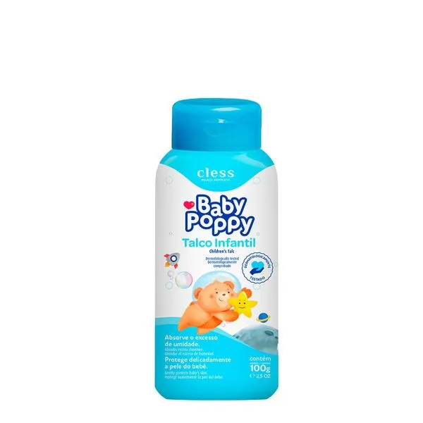 Talco Infantil Babby Poppy 100g