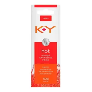 Ultragel Lubrificante Íntimo KY Hot 50g