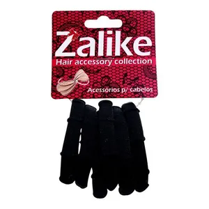 Kit Elástico para Cabelos Zalike Preto 6 Unidades