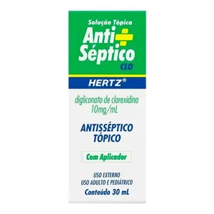 Antisséptico Solução Hertz 30ml