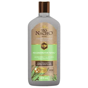 Condicionador Tio Nacho Reconstrutor Total Aloe Vera Orgânico Hidrata e Controla e Frizz 415ml