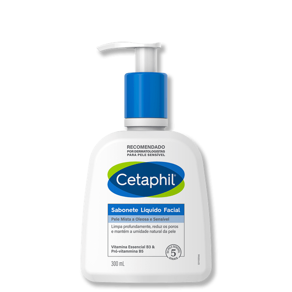 Sabonete Líquido Facial Cetaphil 300ml