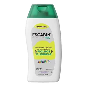 Emulsão Capilar Escabin Pro Tratamento de Infestação 100ml