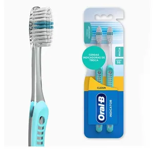 Escova Dental Oral-B Clean Indicator 2 Unidades