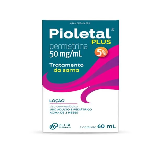 Pioletal Plus 50mg/ml Loção 60ml