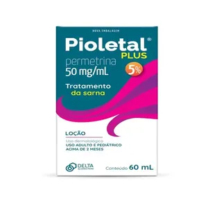 Pioletal Plus 50mg/ml Loção 60ml