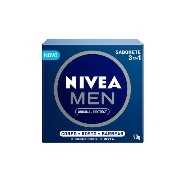Sabonete em Barra Nivea 3 Em 1 Original Protect 90G