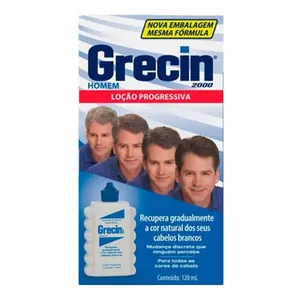 Loção Progressiva Grisalho Grecin 2000 Homem 120ml