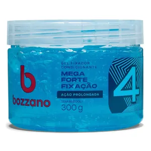Gel Fixador Capilar Bozzano Ação Prolongada Fator 4 300g